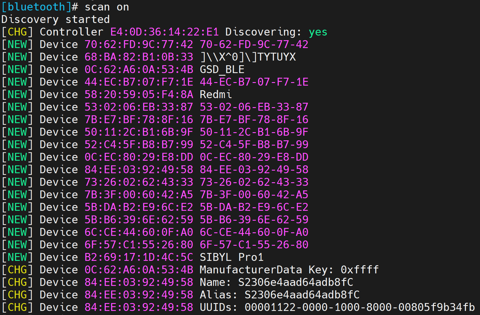 bluetoothctl_scan